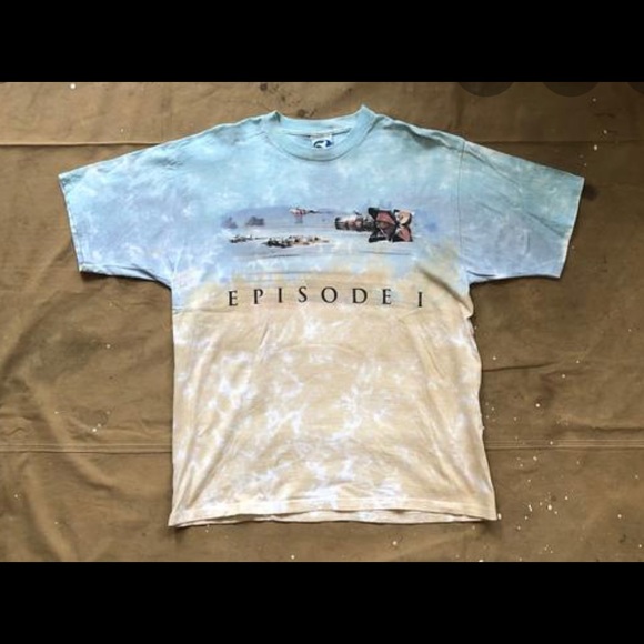 ISO LIQUID BLUE STAR WARS VINTAGE SHIRTS - Picture 5 of 6